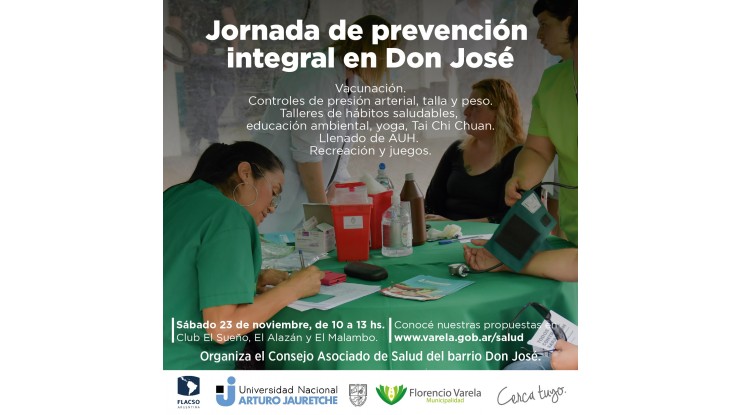 Jornada de prevención integral en Don José 